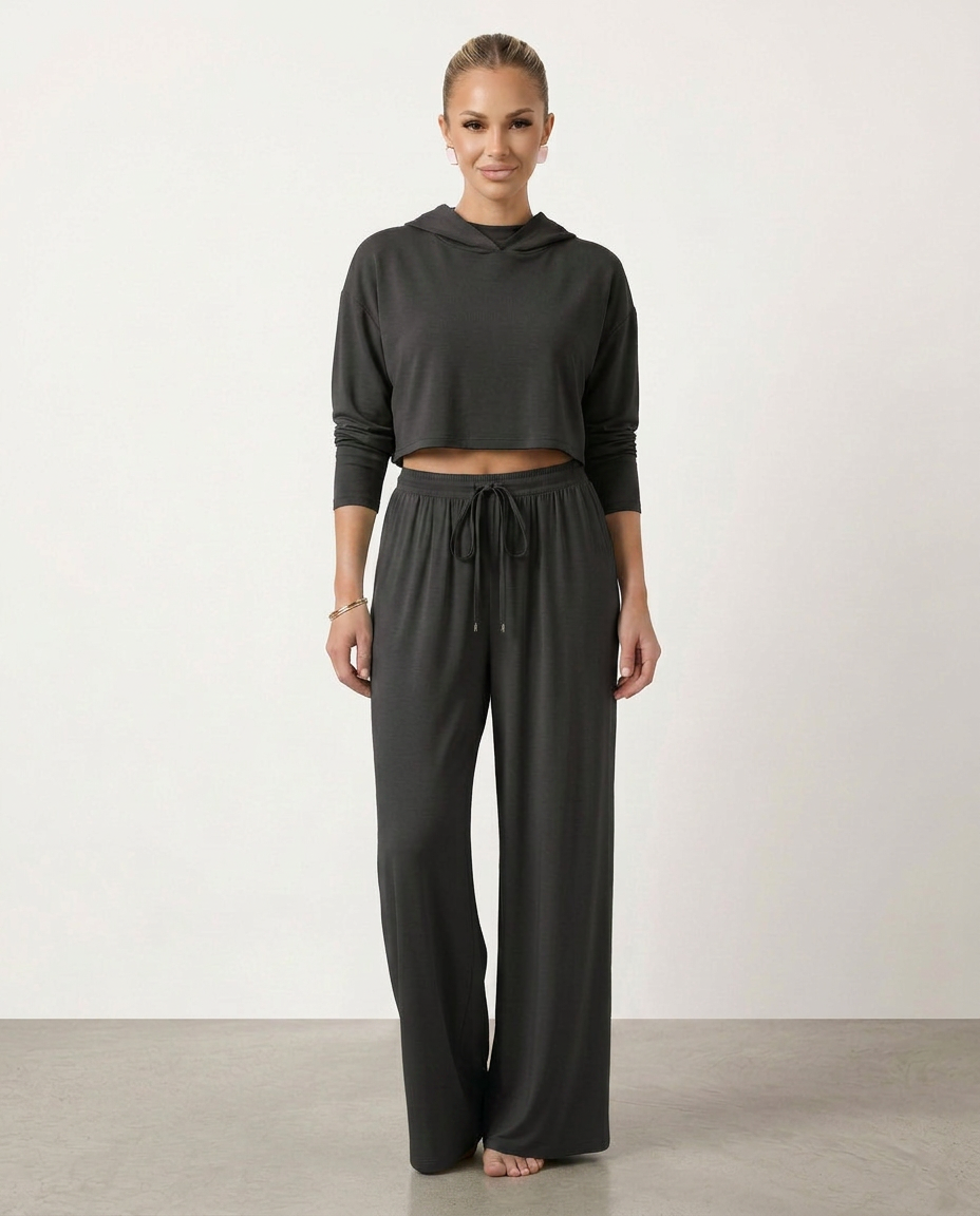 Laura | High-Waist Wide-Leg Trousers
