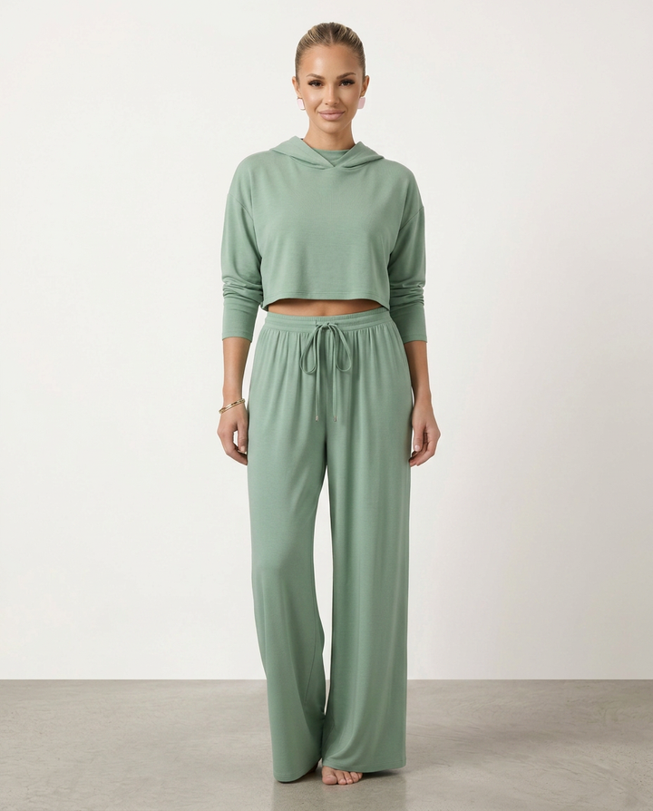 Laura | High-Waist Wide-Leg Trousers