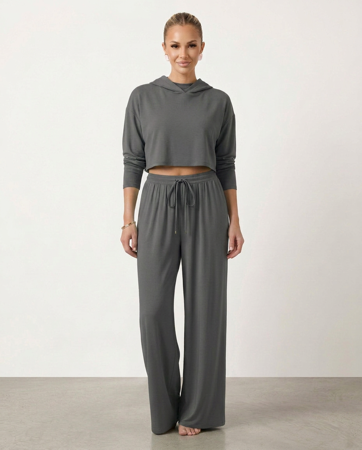 Laura | High-Waist Wide-Leg Trousers