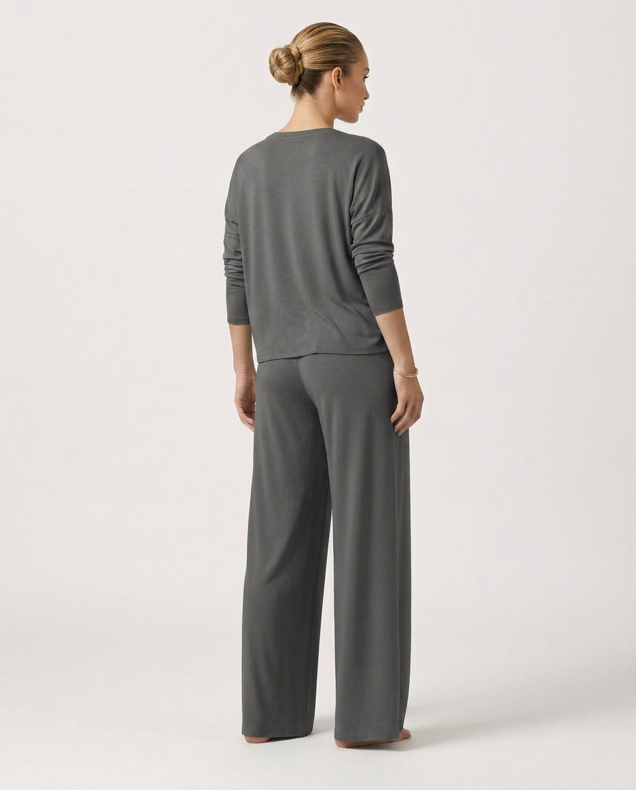 Laura | High-Waist Wide-Leg Trousers