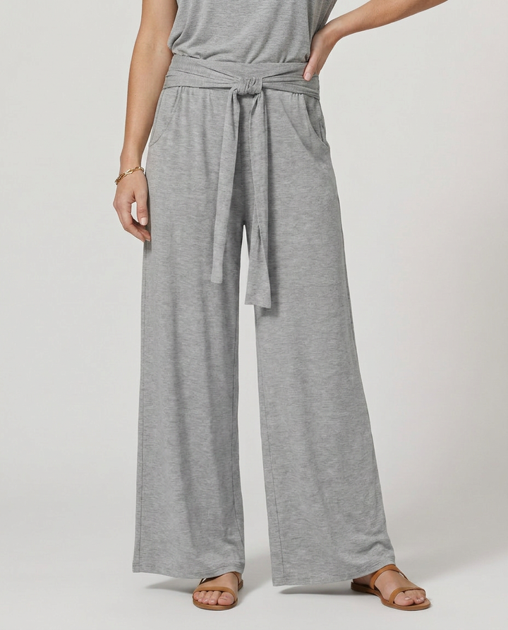 Polly | Tie-Waist Wide-Leg Trousers