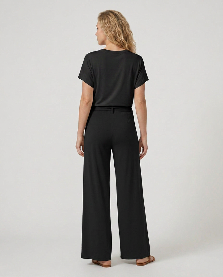 Polly | Tie-Waist Wide-Leg Trousers
