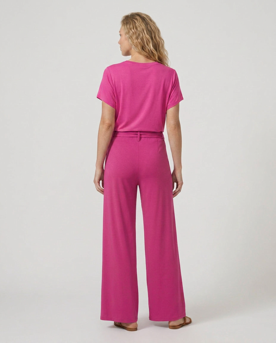 Polly | Tie-Waist Wide-Leg Trousers