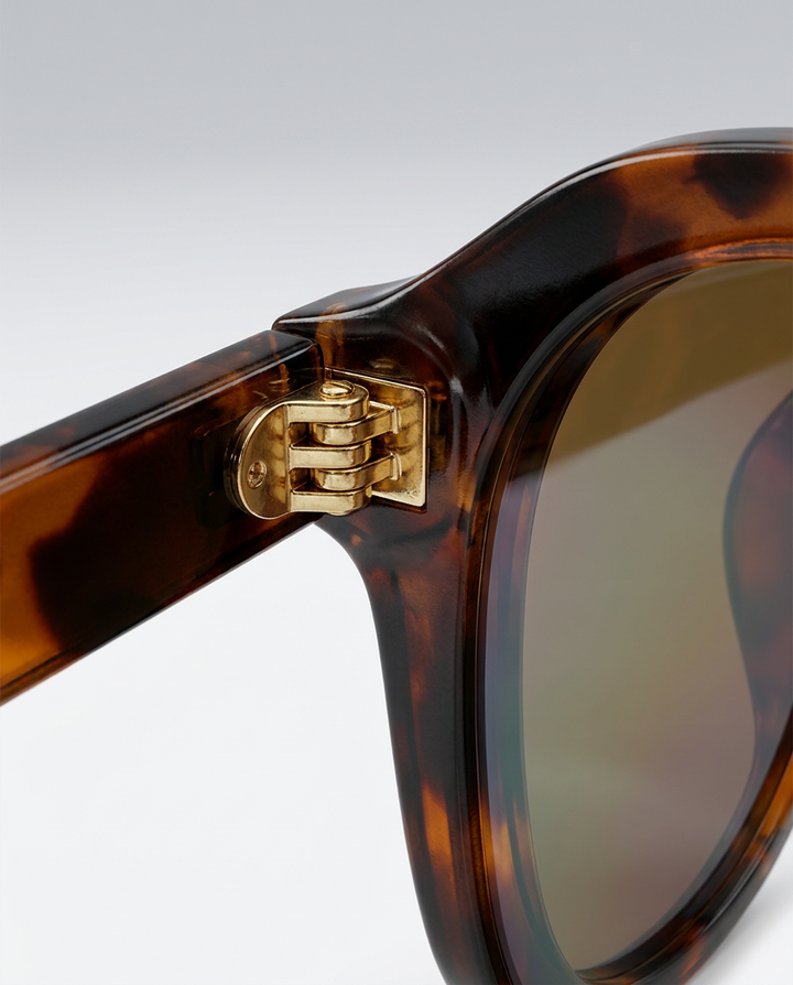 Dunyara | Oversized Leopard Print Sunglasses with Wide Frame