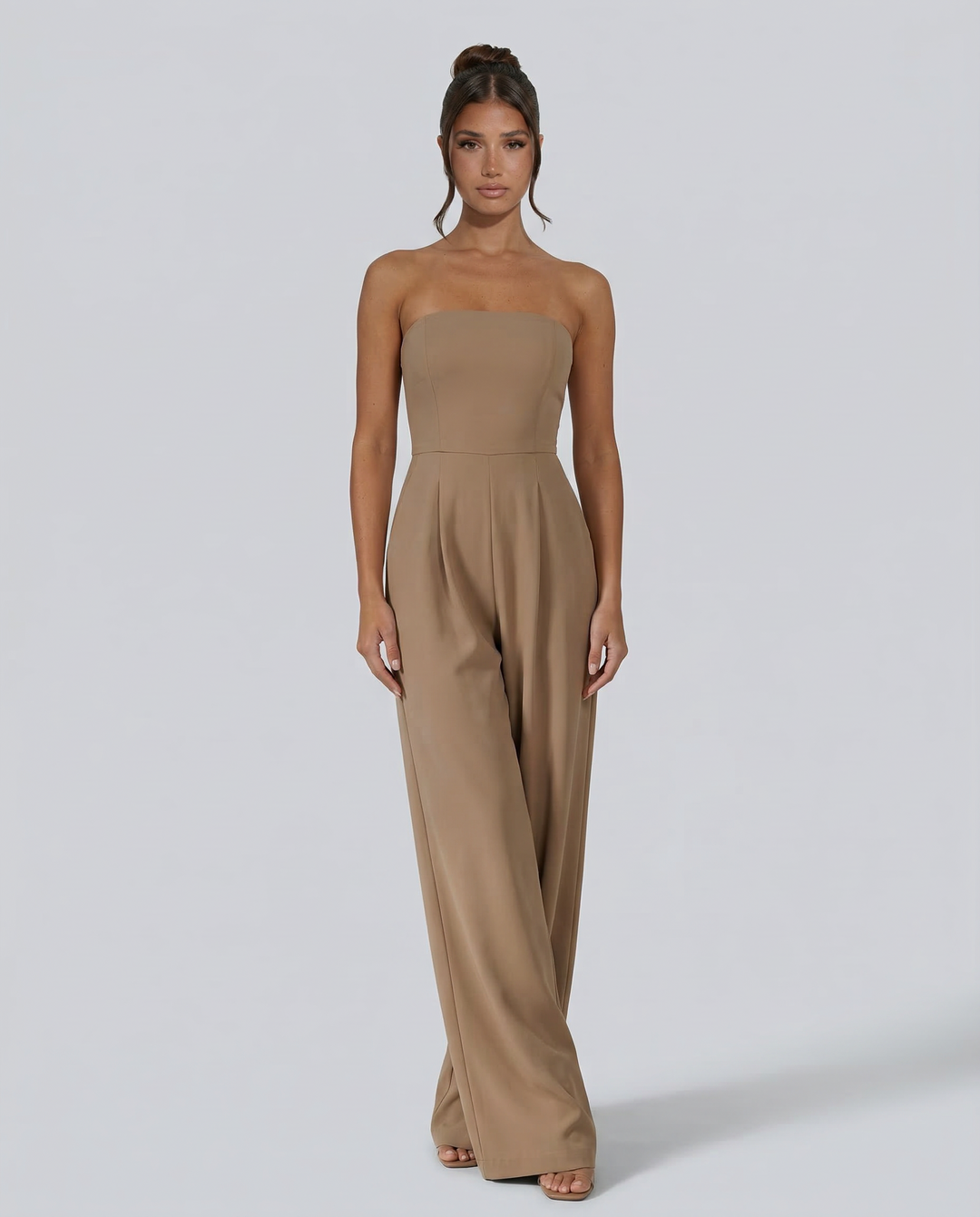 Arlette | Strapless Wide-Leg Jumpsuit