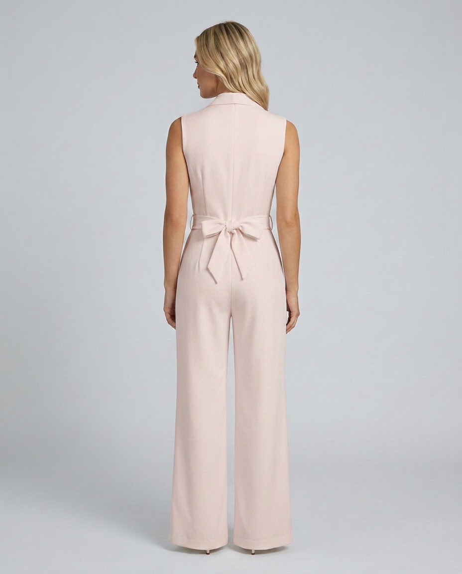 Elma | Wide-Leg Jumpsuit with Wrap Waist