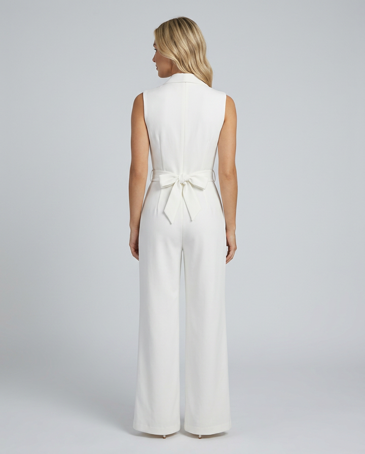 Elma | Wide-Leg Jumpsuit with Wrap Waist