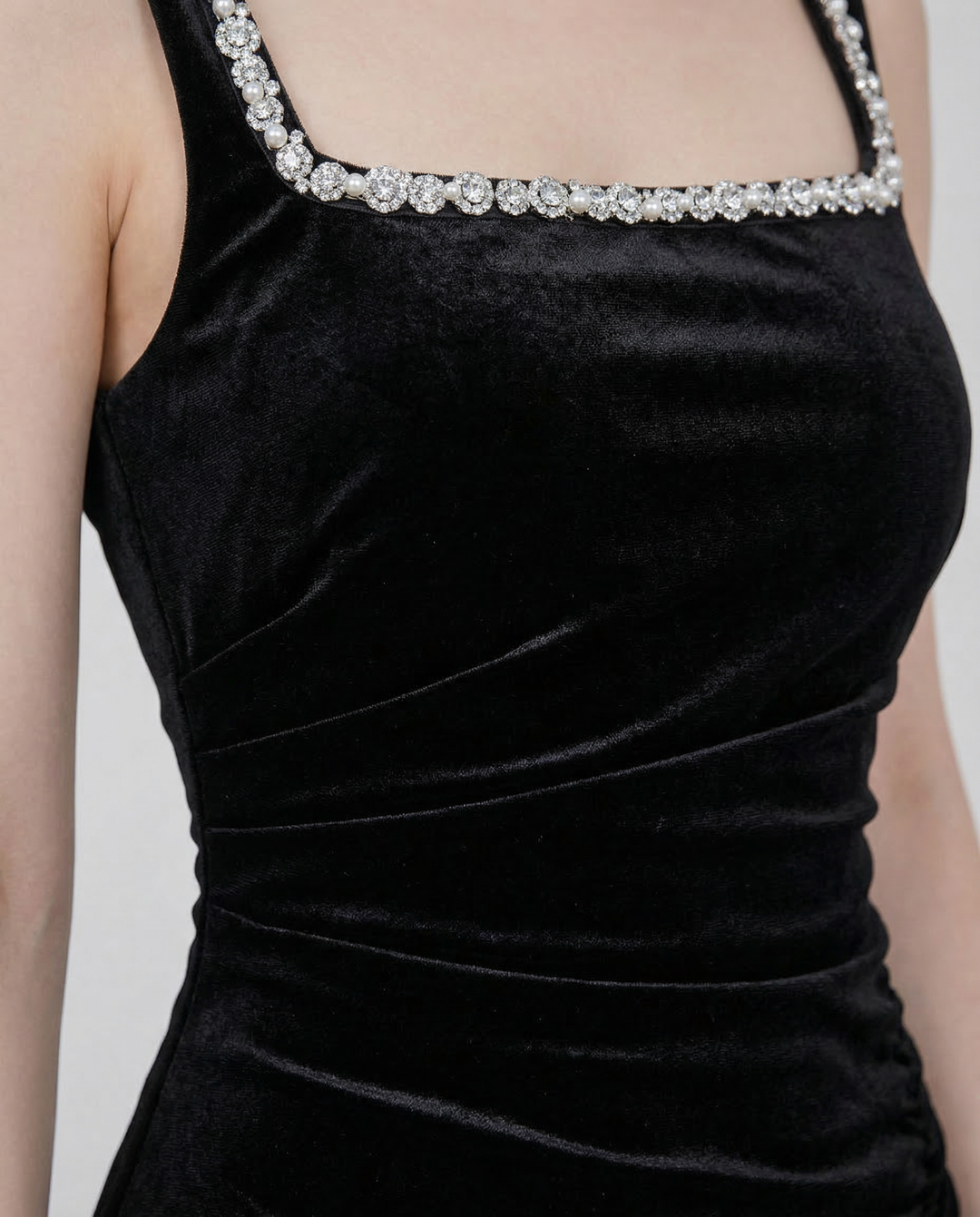 Noirelle | Maxi Dress with Crystal Trim