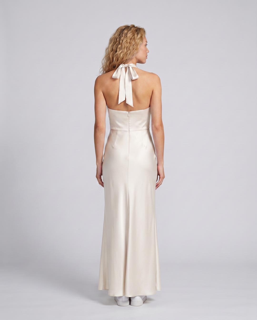 Patricia | Maxi Dress with Halter Neck