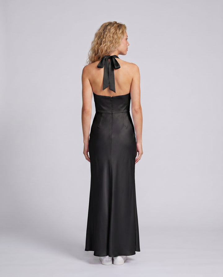 Patricia | Maxi Dress with Halter Neck