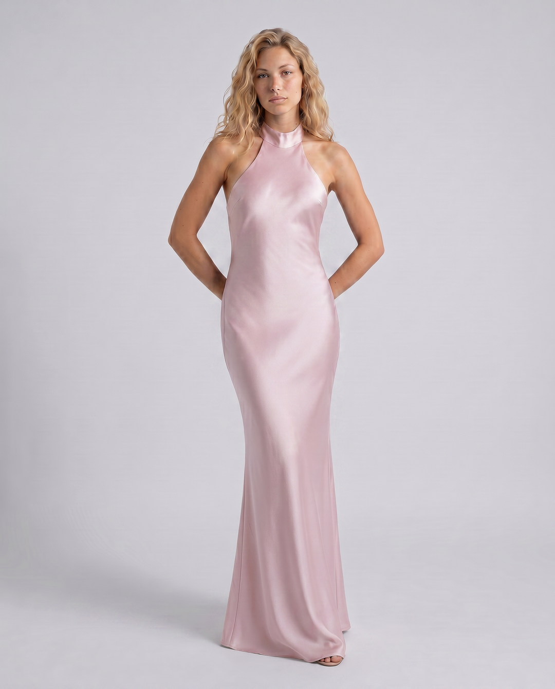Patricia | Maxi Dress with Halter Neck