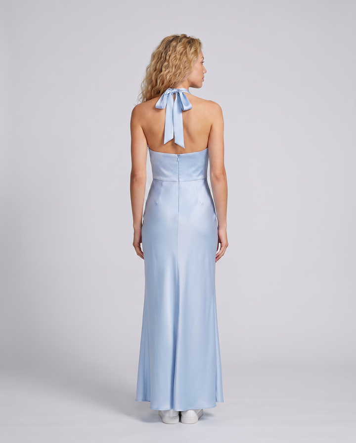 Patricia | Maxi Dress with Halter Neck
