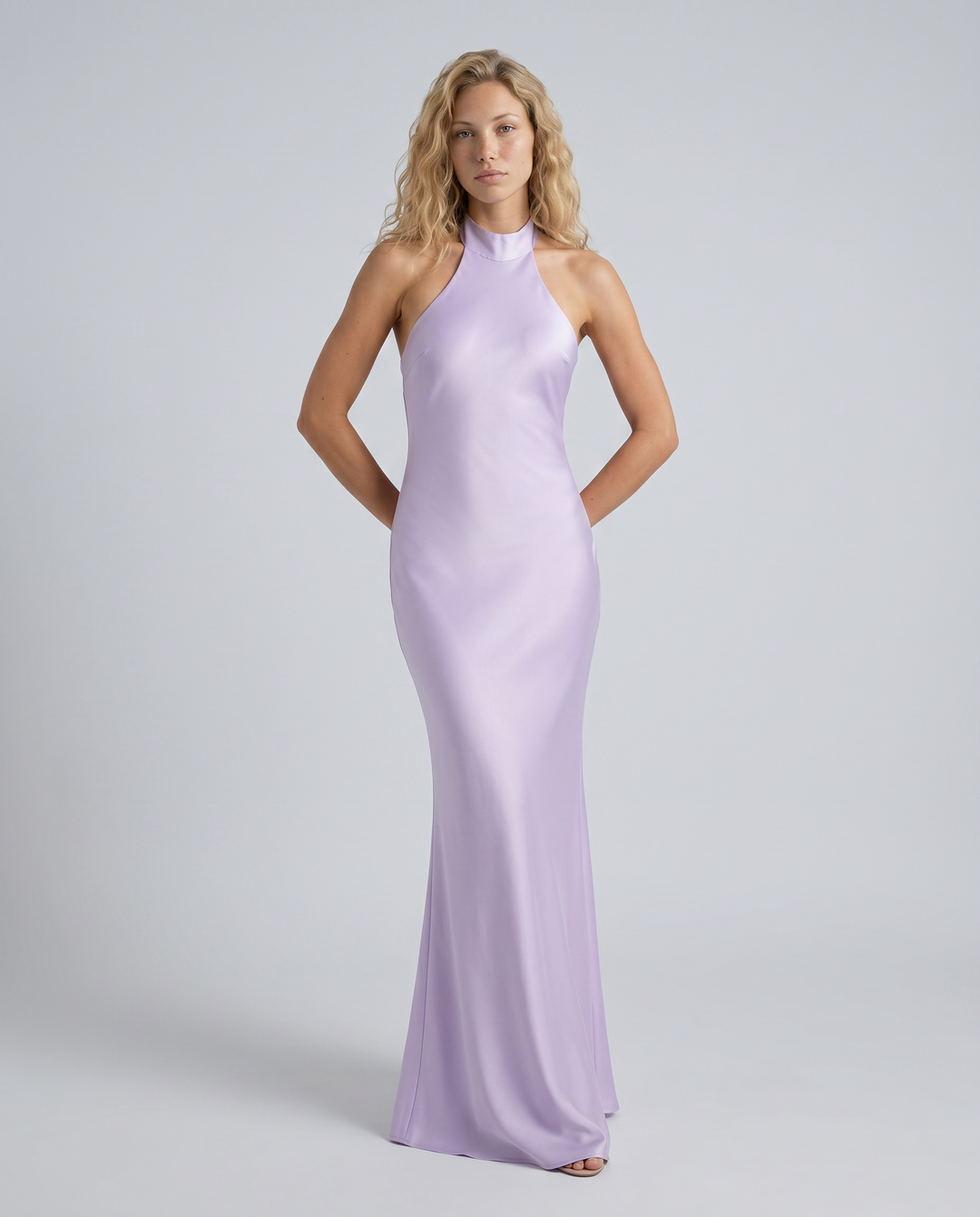 Patricia | Maxi Dress with Halter Neck