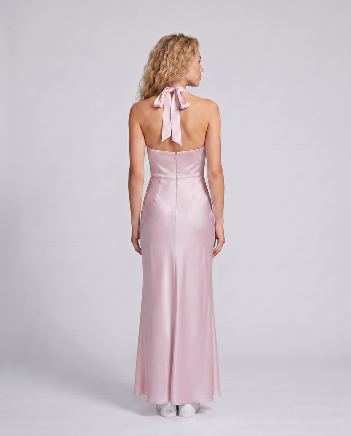 Patricia | Maxi Dress with Halter Neck