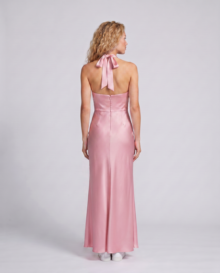 Patricia | Maxi Dress with Halter Neck