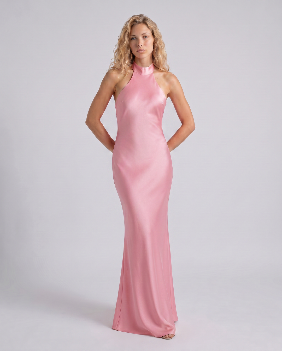 Patricia | Maxi Dress with Halter Neck