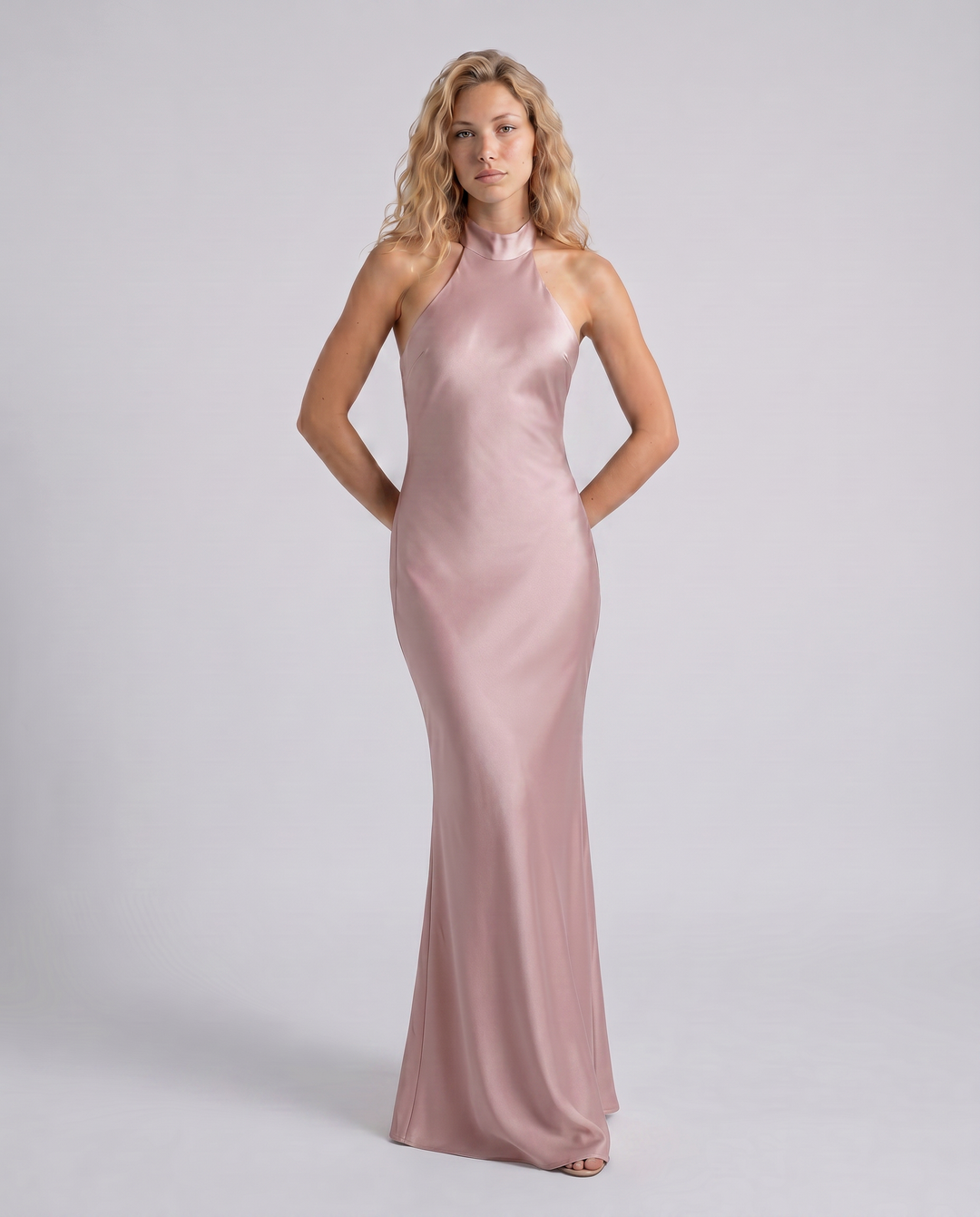 Patricia | Maxi Dress with Halter Neck
