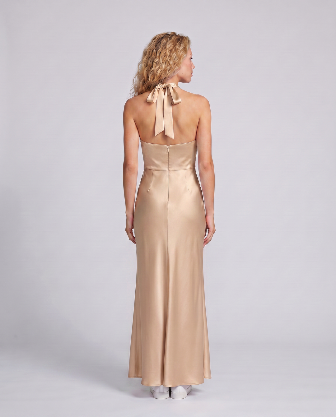 Patricia | Maxi Dress with Halter Neck