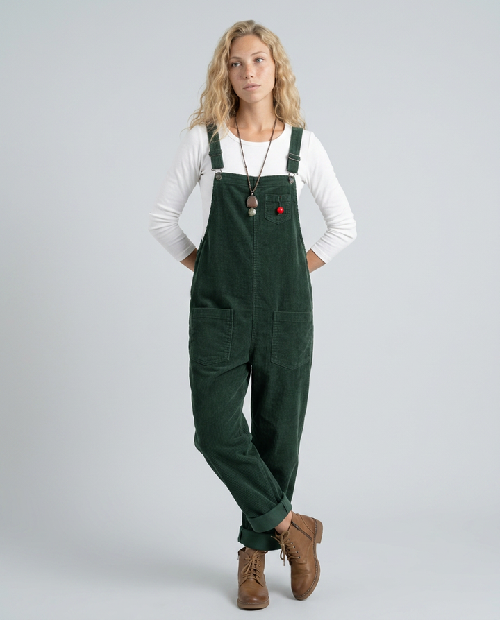 Ora | Corduroy Jumpsuit with Adjustable Straps