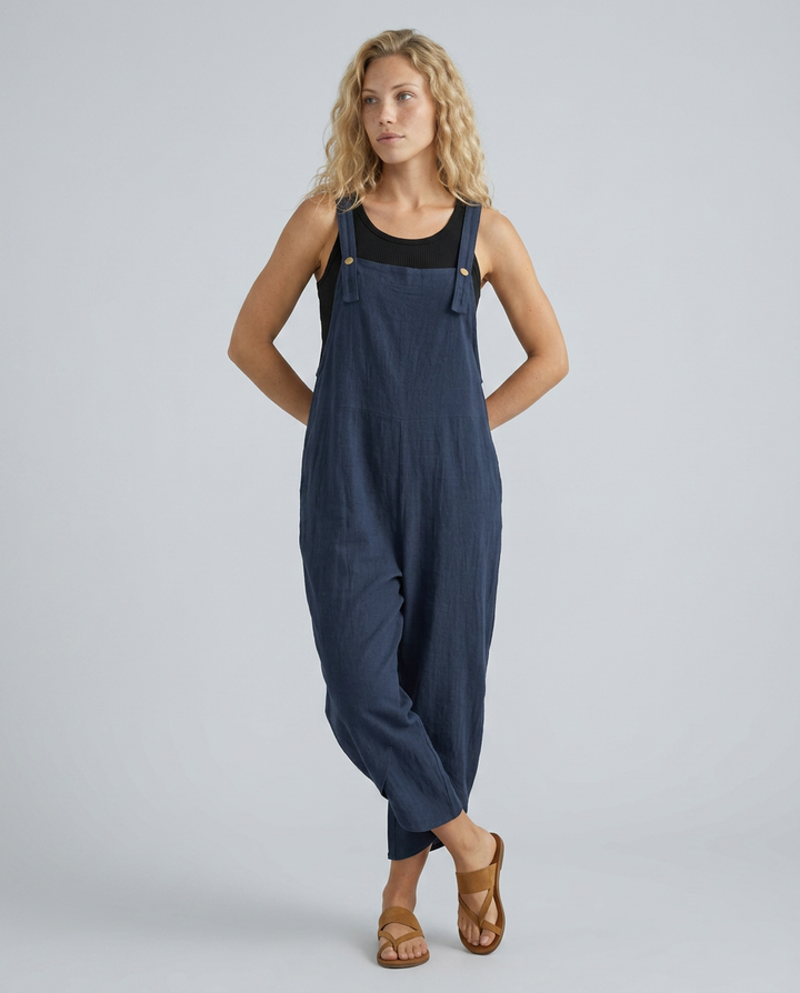 Lou | Relaxed Jumpsuit with Wide-Leg Silhouette
