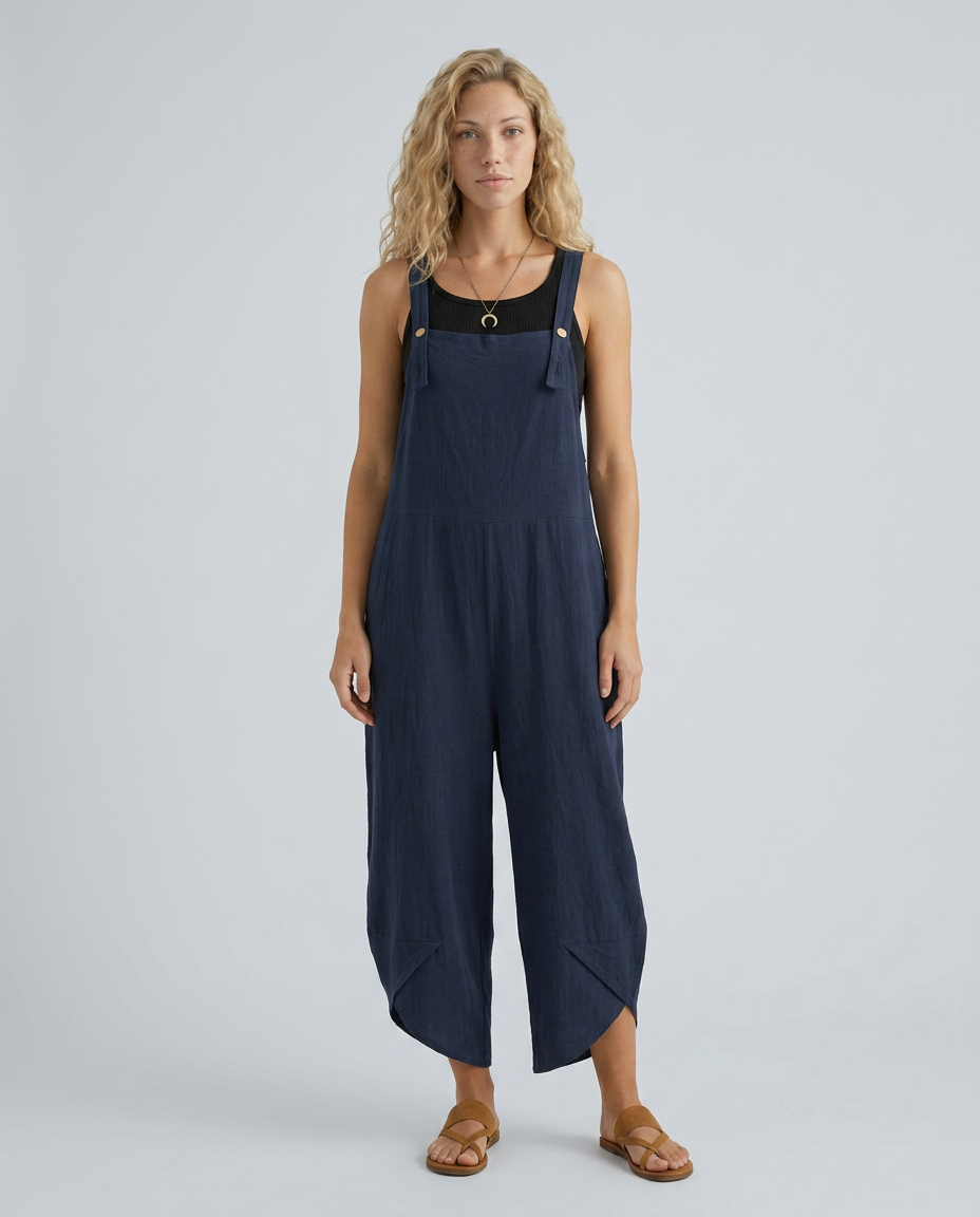 Lou | Relaxed Jumpsuit with Wide-Leg Silhouette