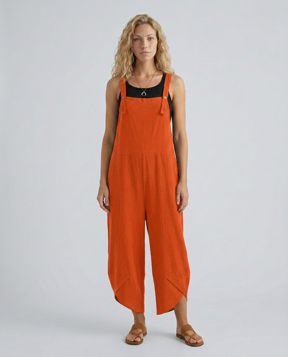 Lou | Relaxed Jumpsuit with Wide-Leg Silhouette
