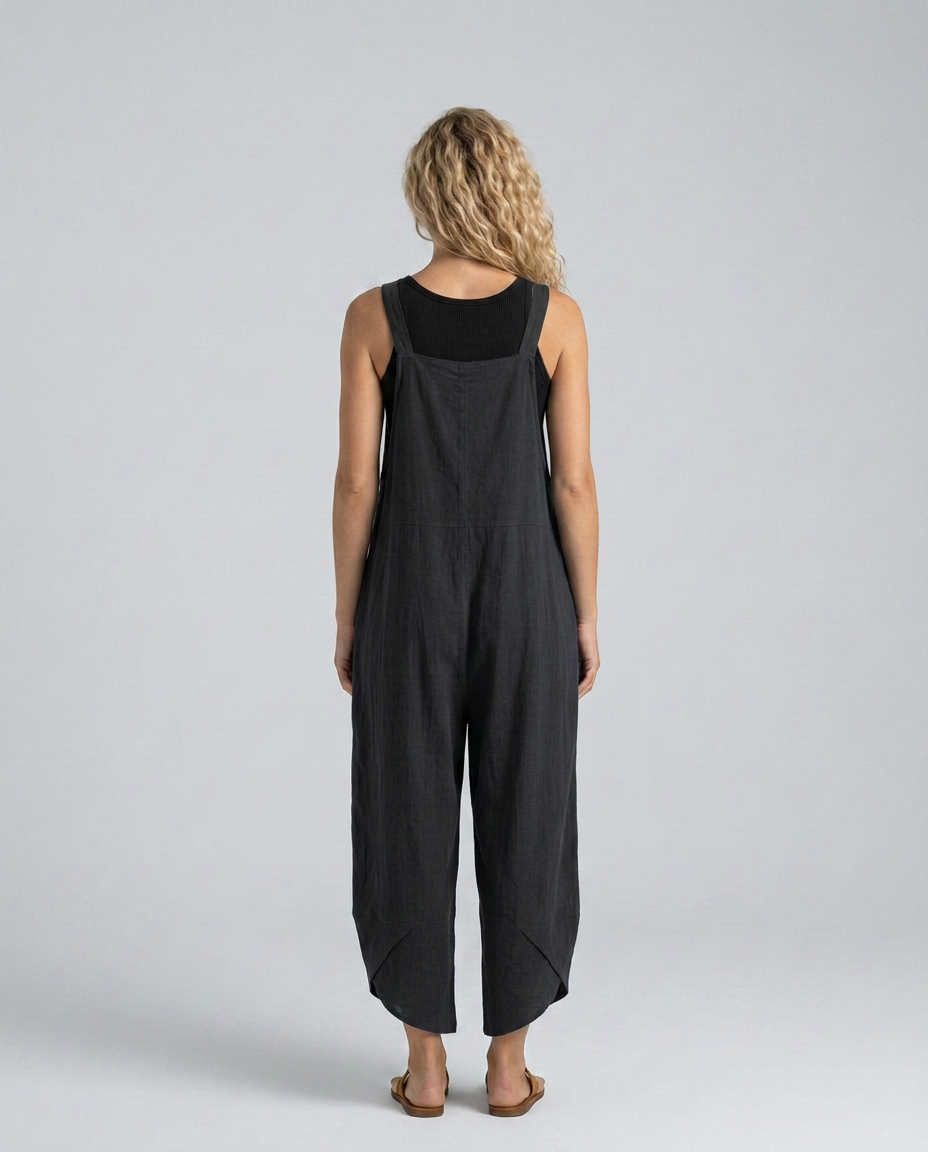 Lou | Relaxed Jumpsuit with Wide-Leg Silhouette