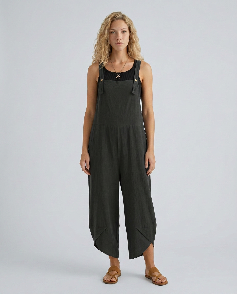 Lou | Relaxed Jumpsuit with Wide-Leg Silhouette