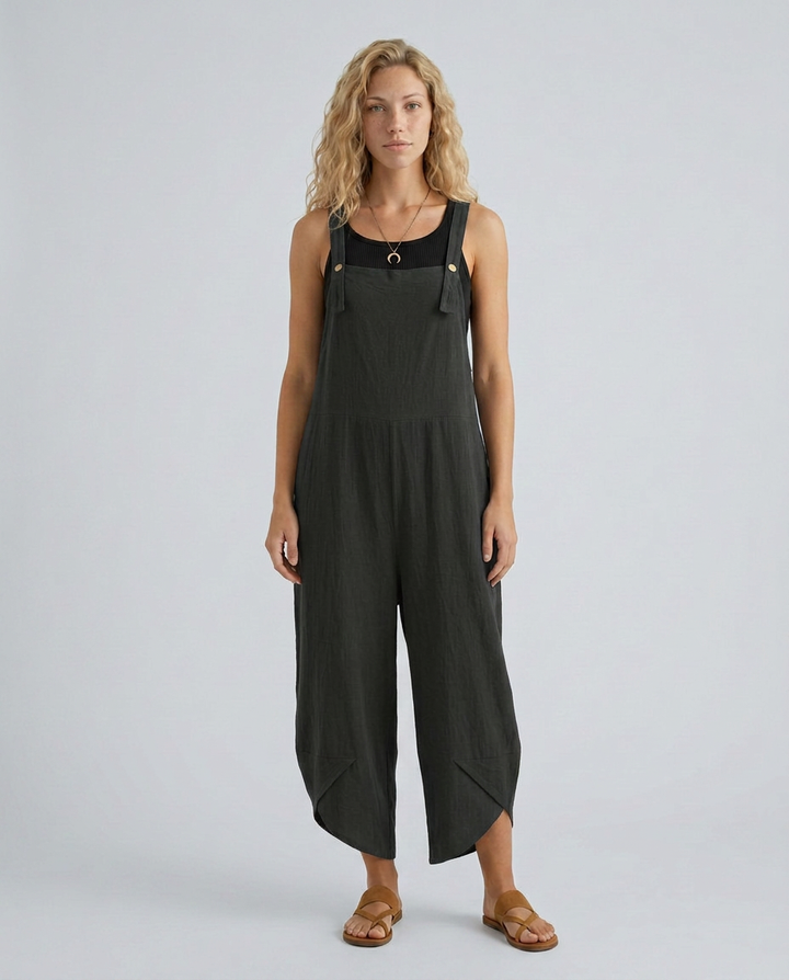 Lou | Relaxed Jumpsuit with Wide-Leg Silhouette