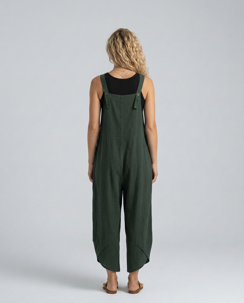 Lou | Relaxed Jumpsuit with Wide-Leg Silhouette