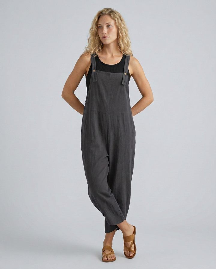 Lou | Relaxed Jumpsuit with Wide-Leg Silhouette