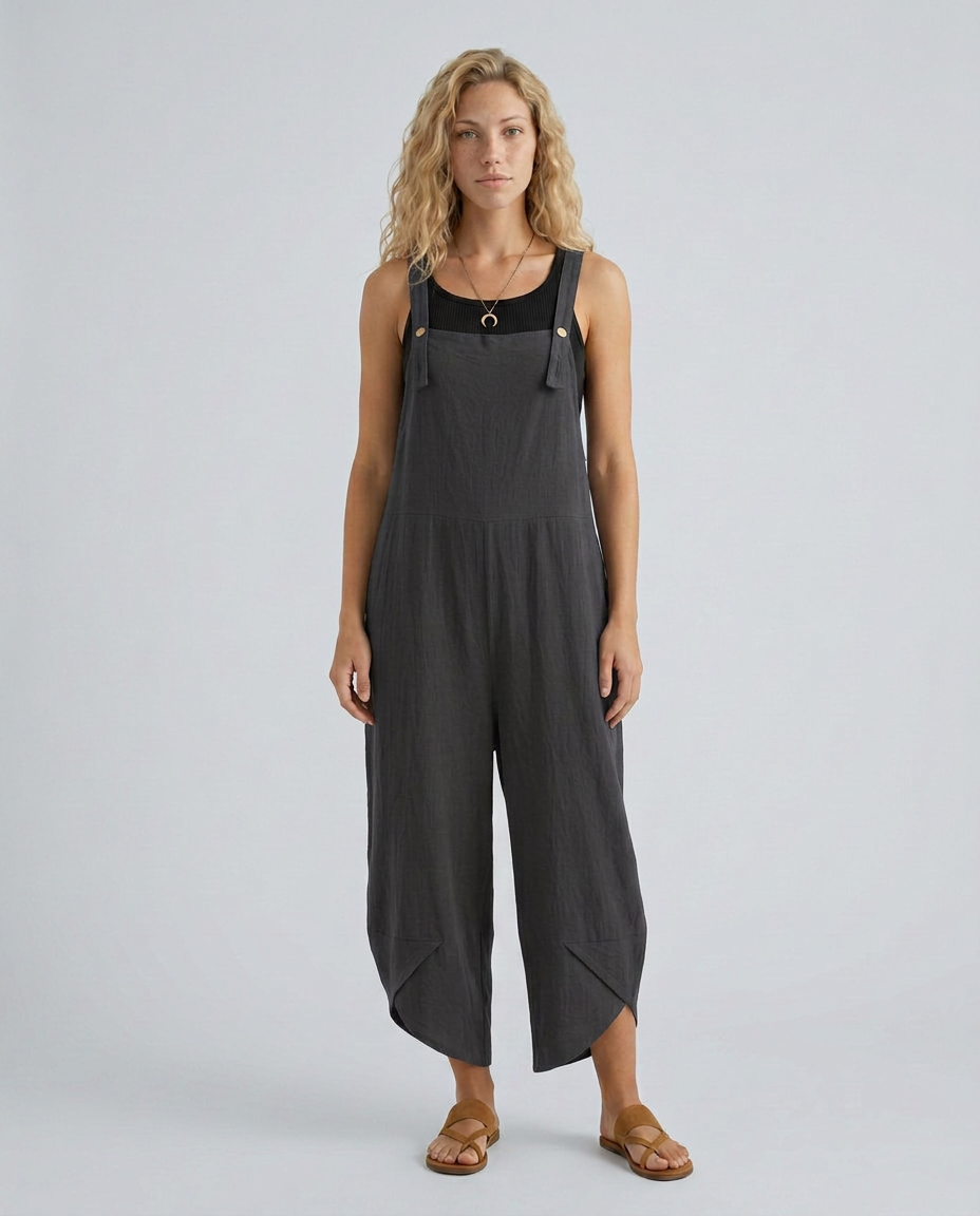 Lou | Relaxed Jumpsuit with Wide-Leg Silhouette