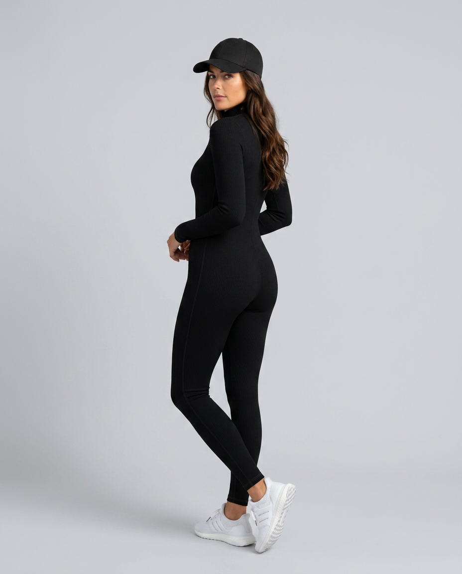 Betty | Fitted Jumpsuit with Long Sleeves