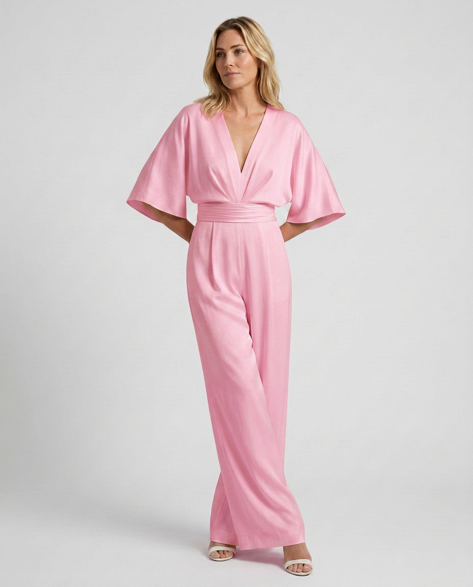 Tamara | Wide-Leg Jumpsuit with V-Neckline