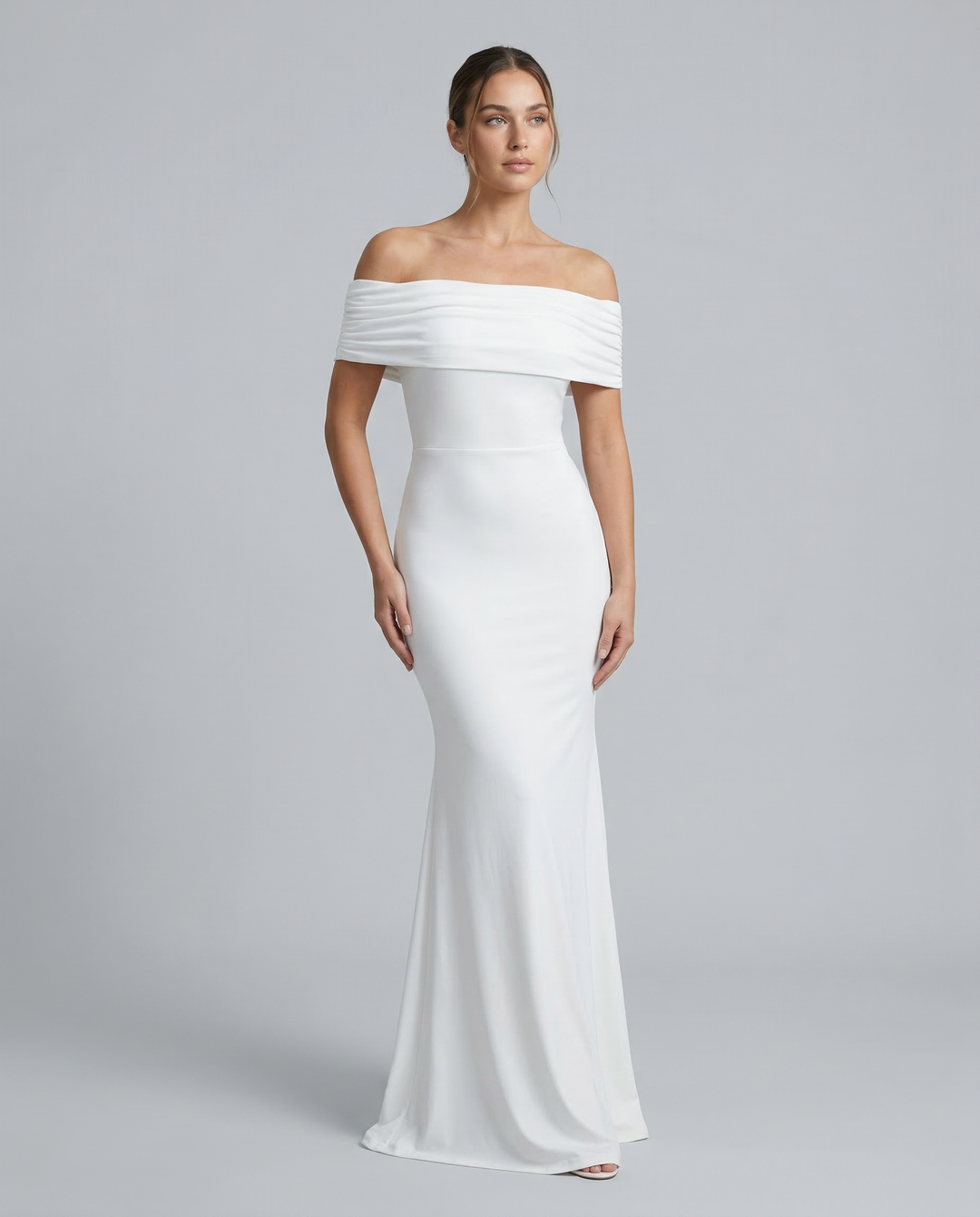 Sophia | Maxi Dress with Off-Shoulder Neckline