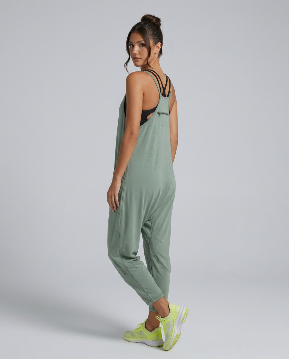 Mattie | Relaxed Jumpsuit with Utility Pockets