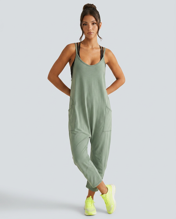 Mattie | Relaxed Jumpsuit with Utility Pockets