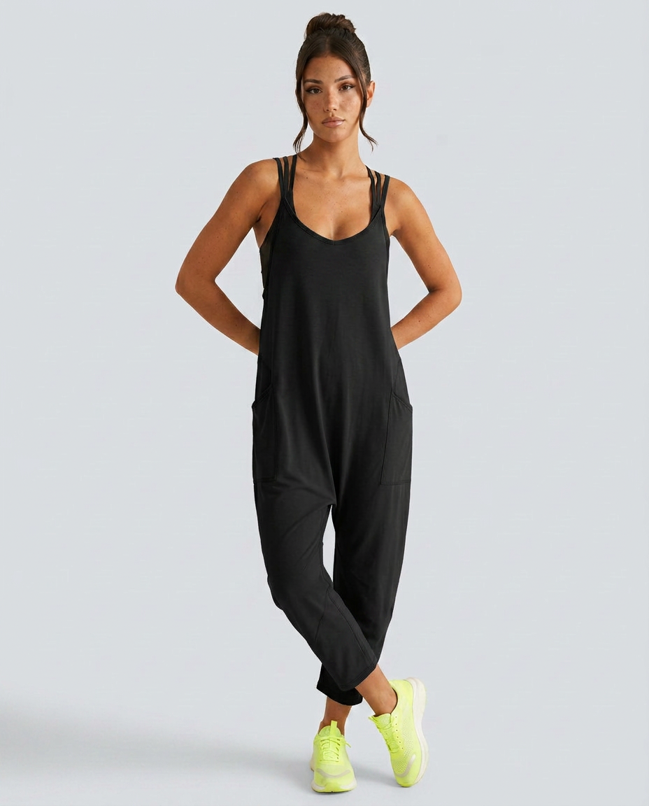 Mattie | Relaxed Jumpsuit with Utility Pockets