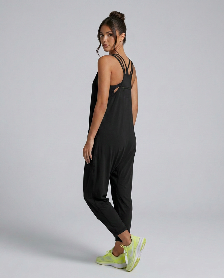 Mattie | Relaxed Jumpsuit with Utility Pockets