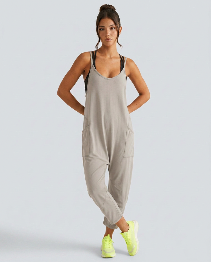 Mattie | Relaxed Jumpsuit with Utility Pockets
