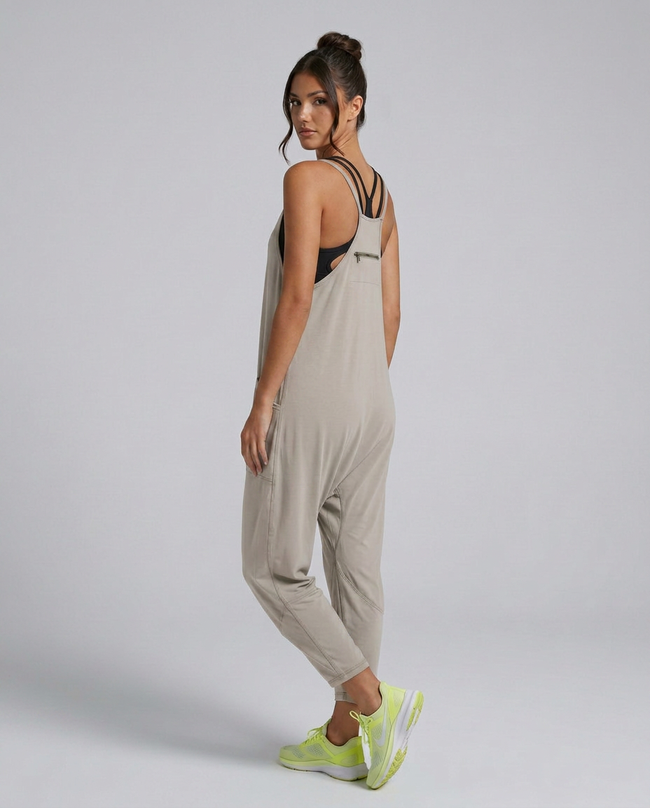 Mattie | Relaxed Jumpsuit with Utility Pockets