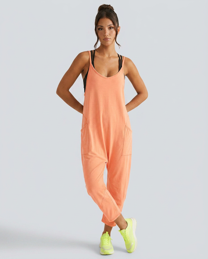 Mattie | Relaxed Jumpsuit with Utility Pockets