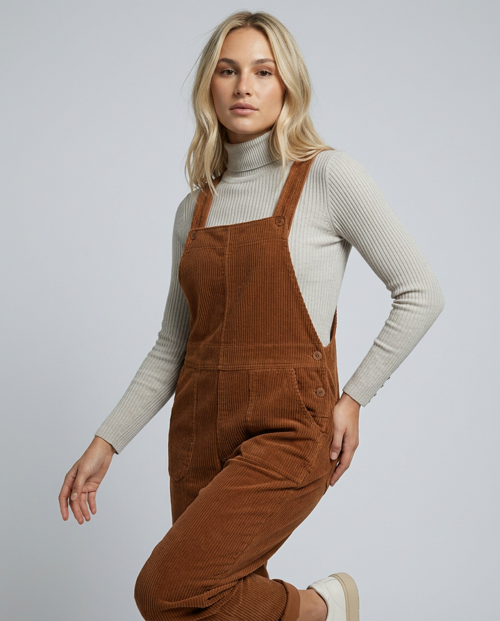 Naomi | Corduroy Jumpsuit with Adjustable Straps
