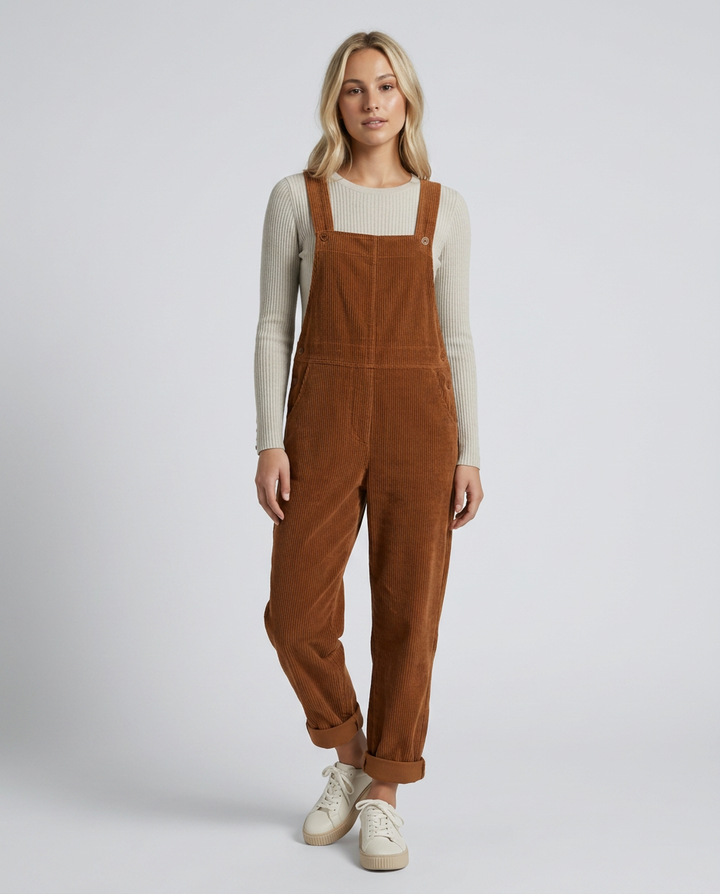 Naomi | Corduroy Jumpsuit with Adjustable Straps