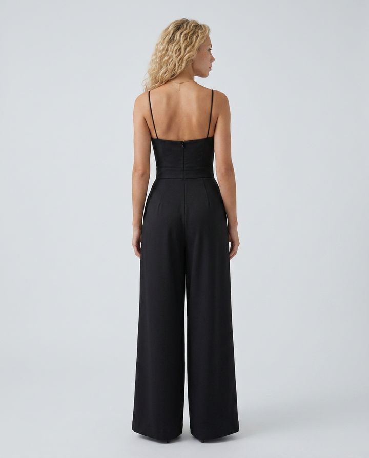 Lessie | Wide-Leg Jumpsuit with Sweetheart Neckline