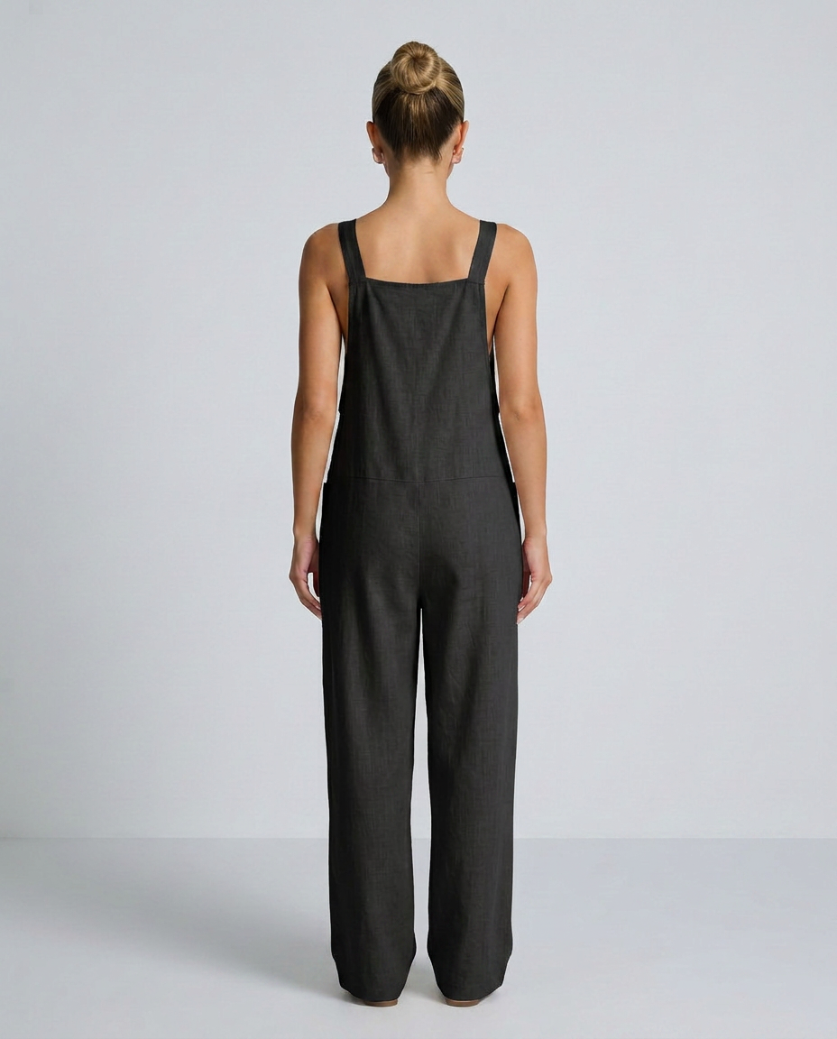 Emilia | Oversized Jumpsuit with Adjustable Straps