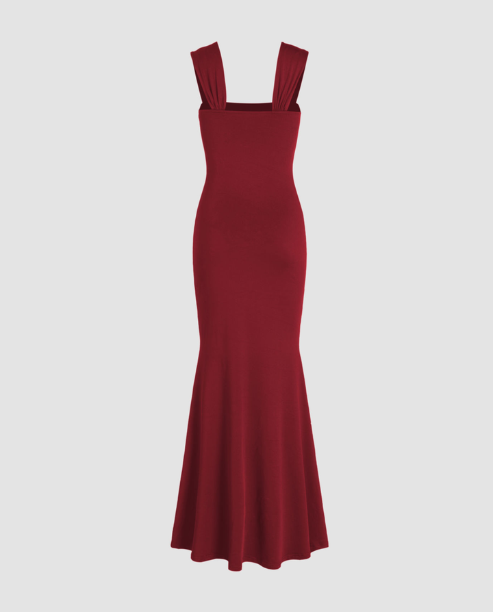 Layla | Maxi Dress with Draped Bodice