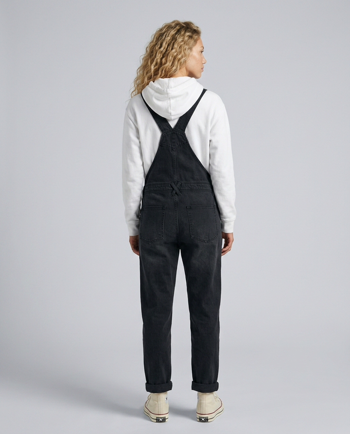 Isabel | Denim Jumpsuit with Adjustable Straps