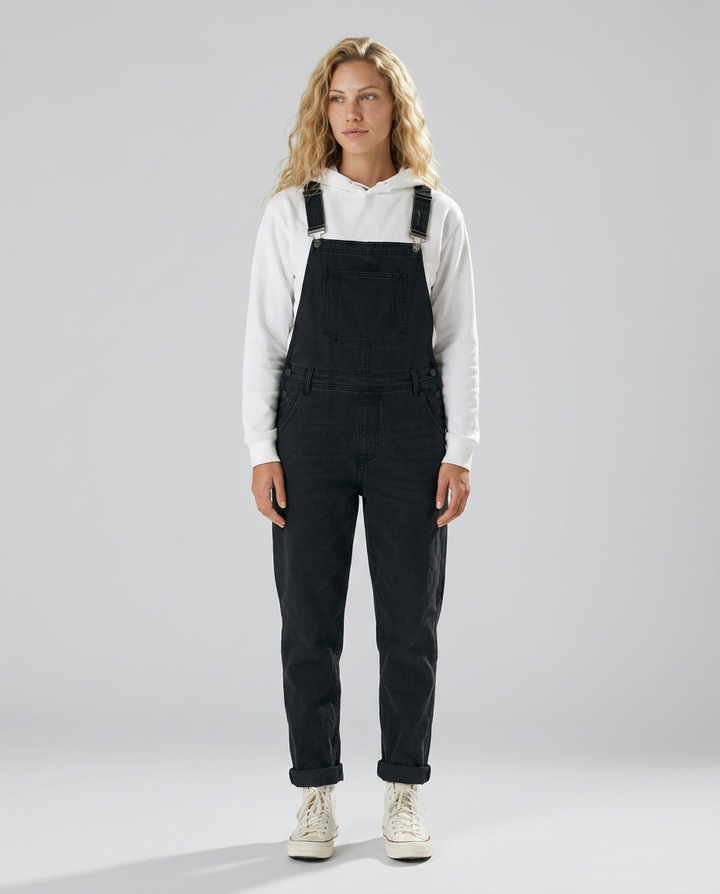 Isabel | Denim Jumpsuit with Adjustable Straps