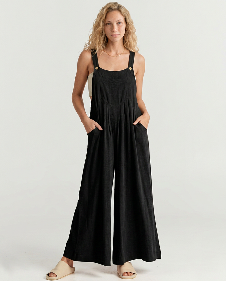 Denise | Wide-Leg Sleeveless Jumpsuit with Pockets